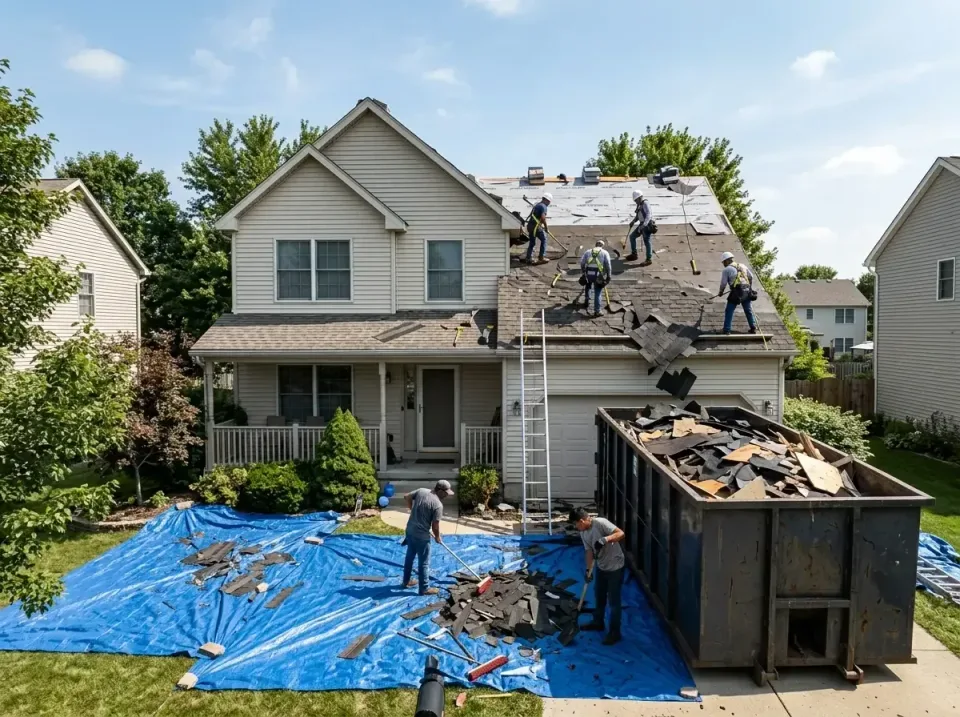 roof-replacement-debris-remova-004 — frequently asked questions, Cheapest Dumpster Rentals in Wake Village, TX